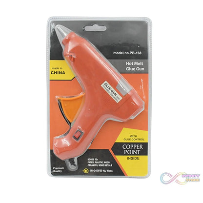 Professional 60 Watt Hot Melt Glue Gun with 5 Glue Sticks & On/Off Switch - infinityexculsivestore.com