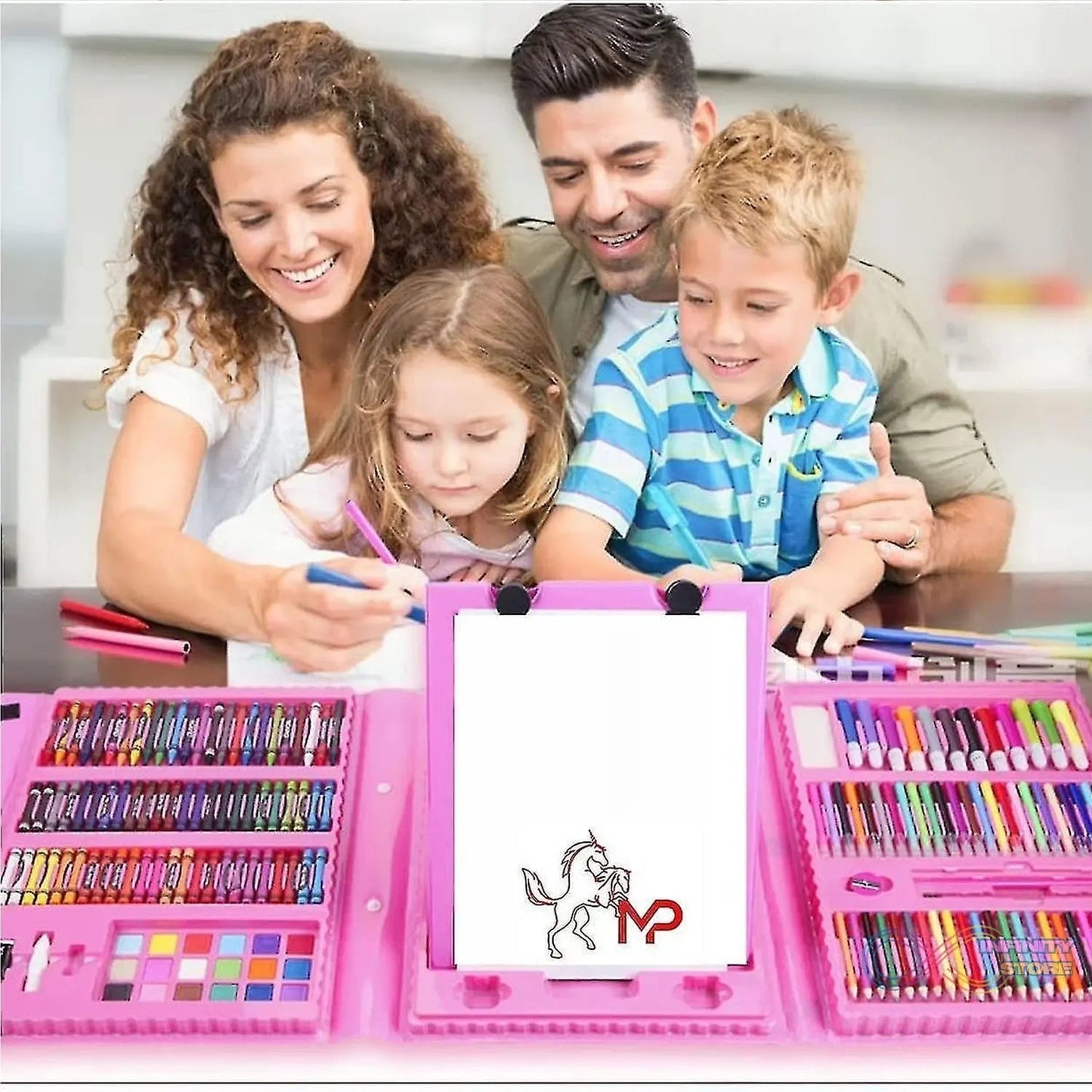 Professional Art Set (Art Set (208 Pcs) - infinityexculsivestore.com