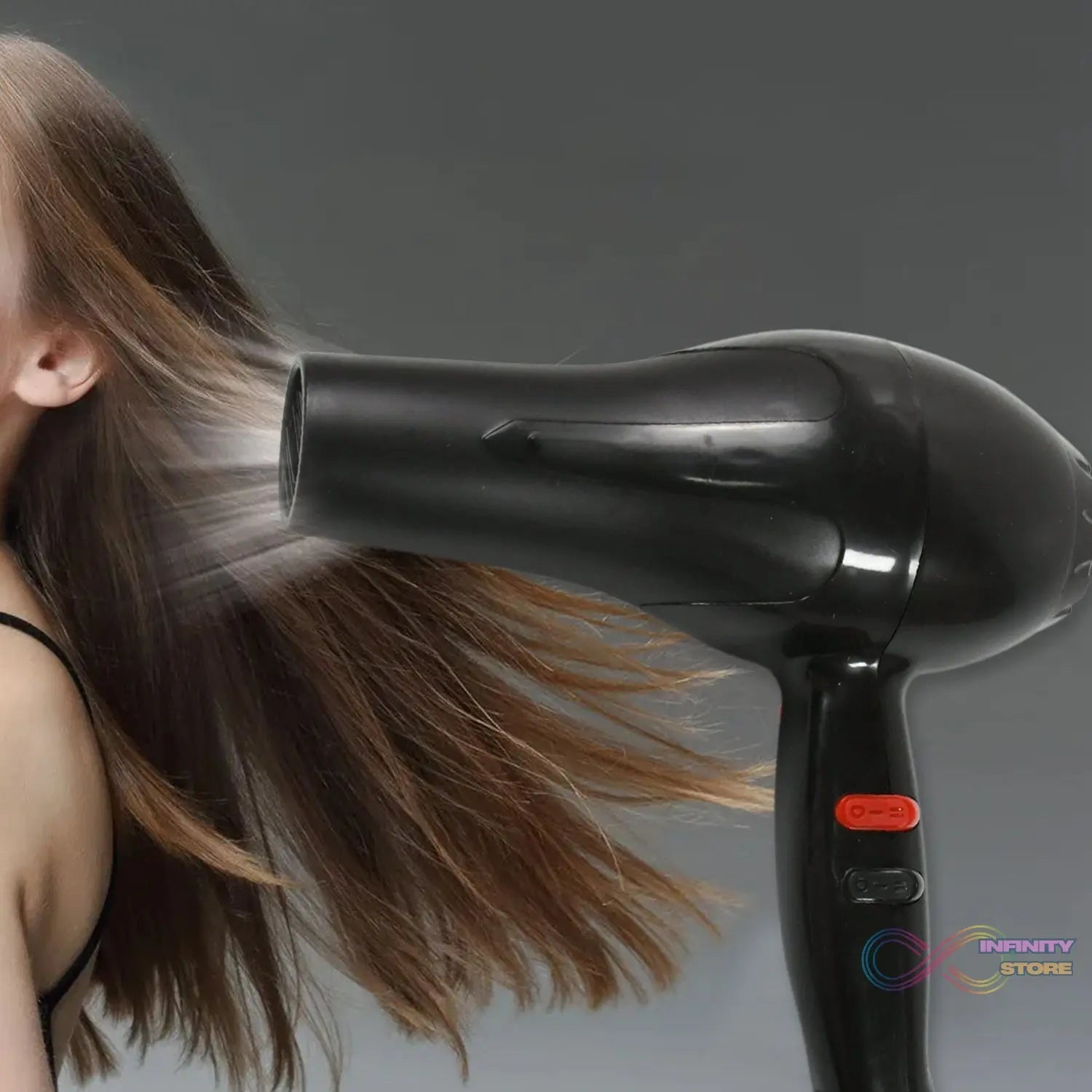 Professional Multi Purpose Hair Dryer Salon, Hair Dryer 2 Speed Settings For Women And Men (1800 Watts) - infinityexculsivestore.com