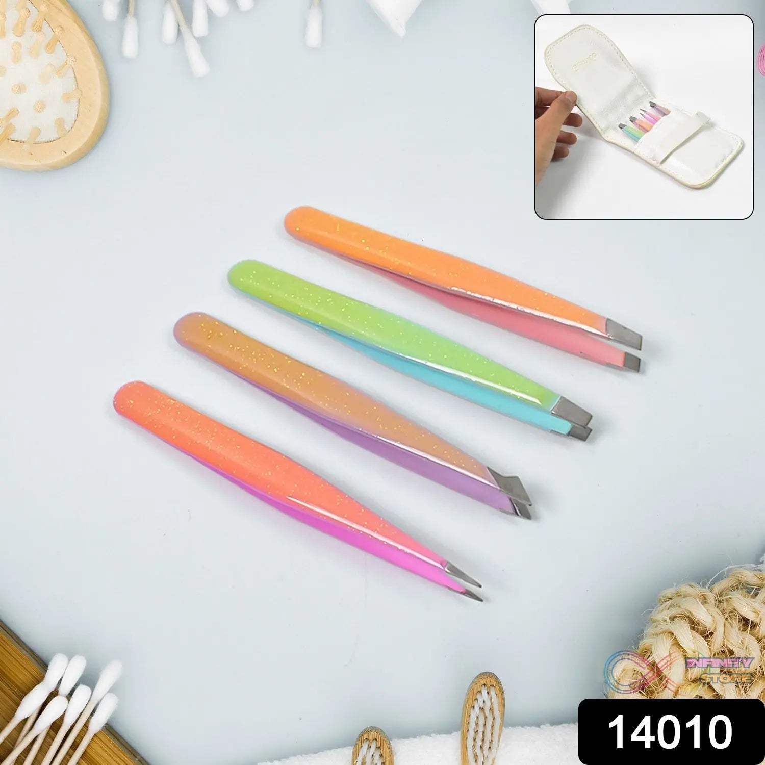 Professional Precision Tweezers (4 Pcs Set) - infinityexculsivestore.com