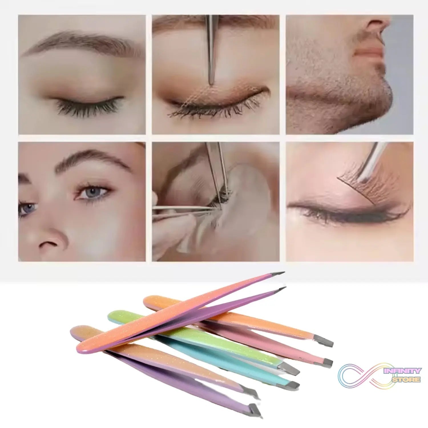 Professional Precision Tweezers (4 Pcs Set) - infinityexculsivestore.com