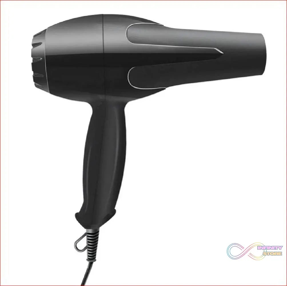 Hair dryer with adjustable heat settings for all hair types.