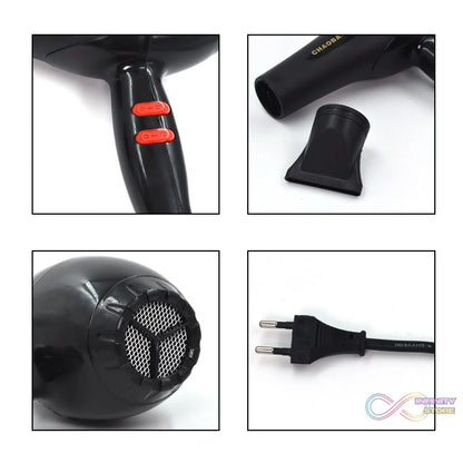 Hair dryer with a stylish design for professional use, suitable for all genders.