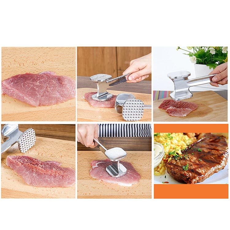 Professional Two Sided Beef / Meat Hammer Tenderizer - infinityexculsivestore.com