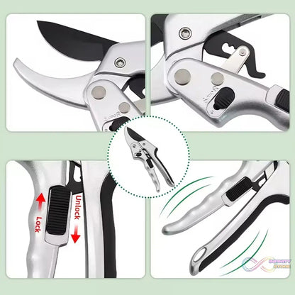 Pruning Shear Garden Shear Steel, Hand Shears, 20 Cm / 8 inch (1 Pc) - infinityexculsivestore.com
