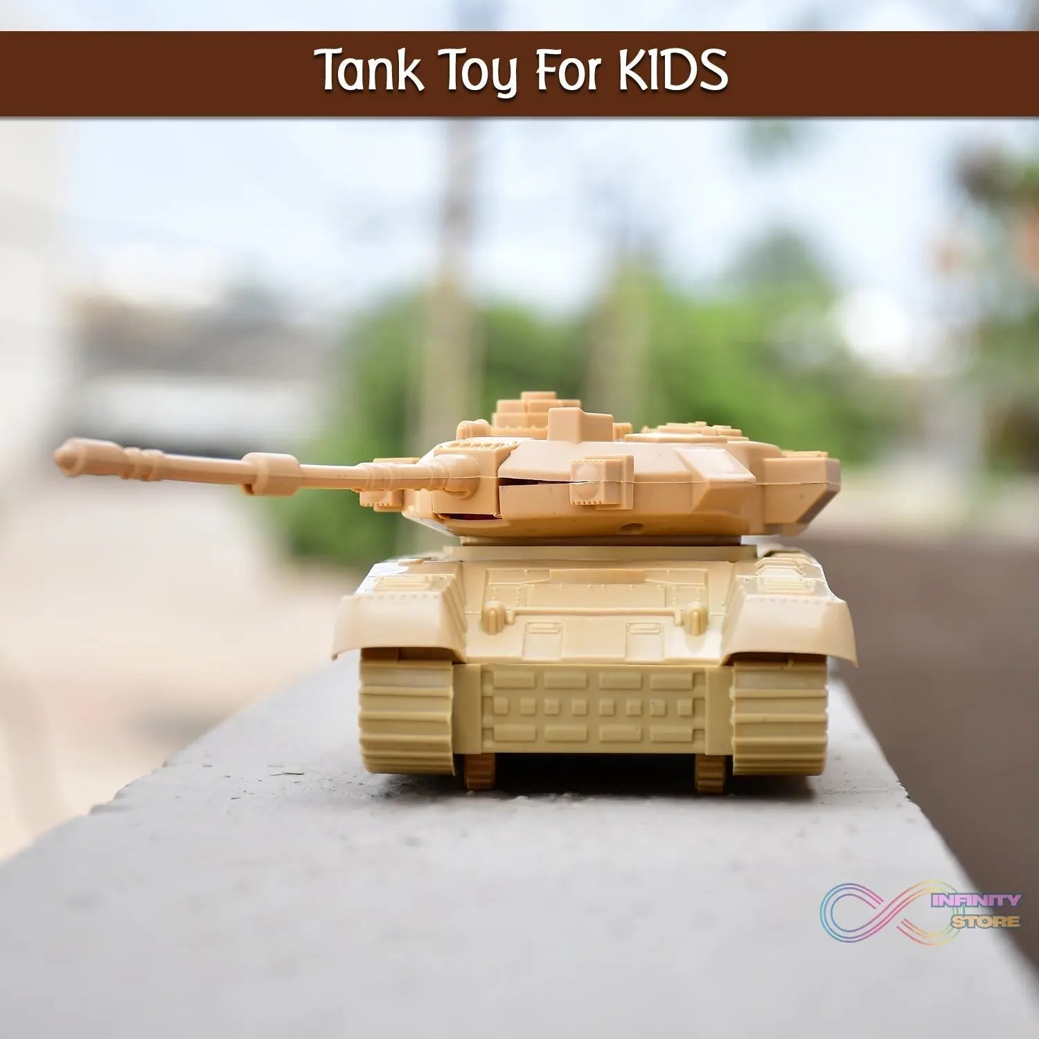 Pull Back Army Tank Toy for Kids. - infinityexculsivestore.com