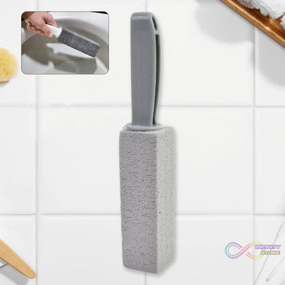 Pumice Stone Toilet Clean Brush with Handle (24 Cm / 1 Pc) - infinityexculsivestore.com