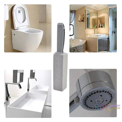 Pumice Stone Toilet Clean Brush with Handle (24 Cm / 1 Pc) - infinityexculsivestore.com