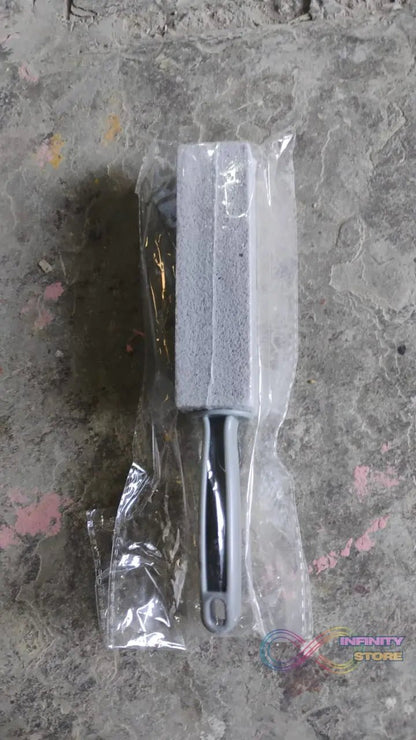 Pumice Stone Toilet Clean Brush with Handle (24 Cm / 1 Pc) - infinityexculsivestore.com