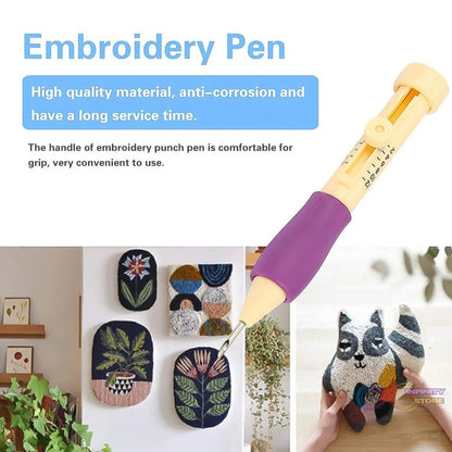 Punch Needle, DIY Craft Punch Needle Set (1 Set) - infinityexculsivestore.com