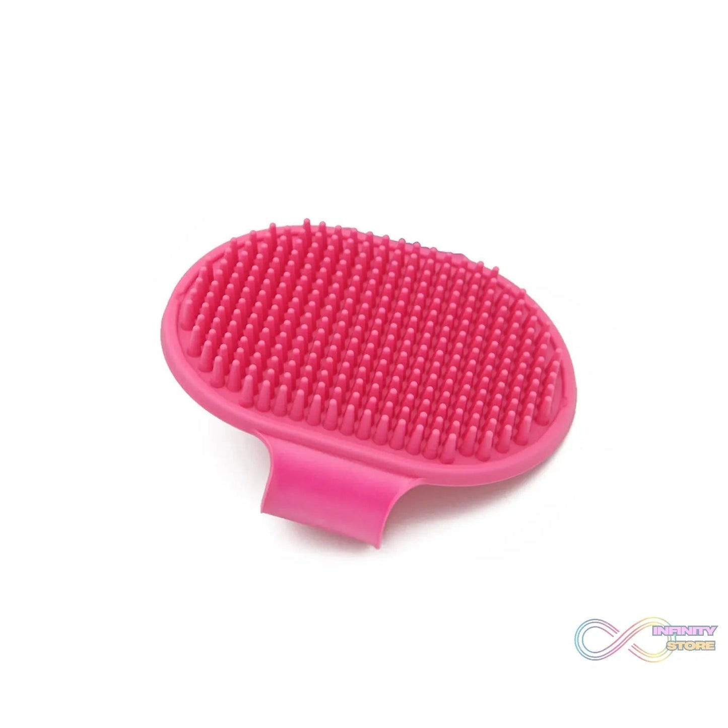 Puppies Pet Massage Rubber Bath Glove for Dogs, Cats, Rabbit, & Hamster | Grooming Shampoo Washing Hand Brush - 1 Piece - infinityexculsivestore.com