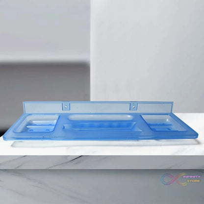 Pure Source India 4 - in - 1 Glass Soap Dish with Stand – Stylish Bathroom Ware - infinityexculsivestore.com