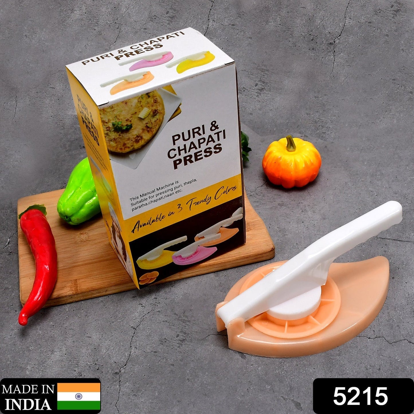 Puri Chapati Press Machine Plastic For Kitchen Use ( 1 pcs ) - infinityexculsivestore.com