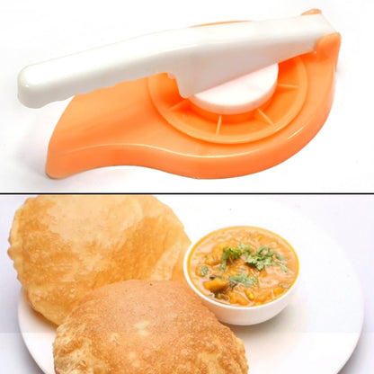 Puri Chapati Press Machine Plastic For Kitchen Use ( 1 pcs ) - infinityexculsivestore.com