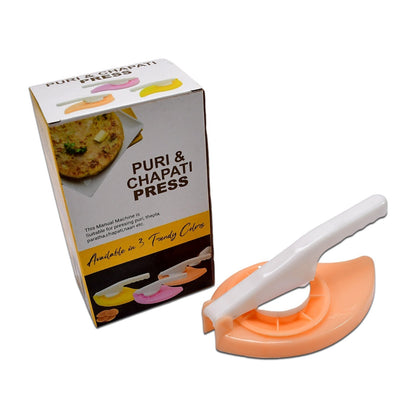 Puri Chapati Press Machine Plastic For Kitchen Use ( 1 pcs ) - infinityexculsivestore.com