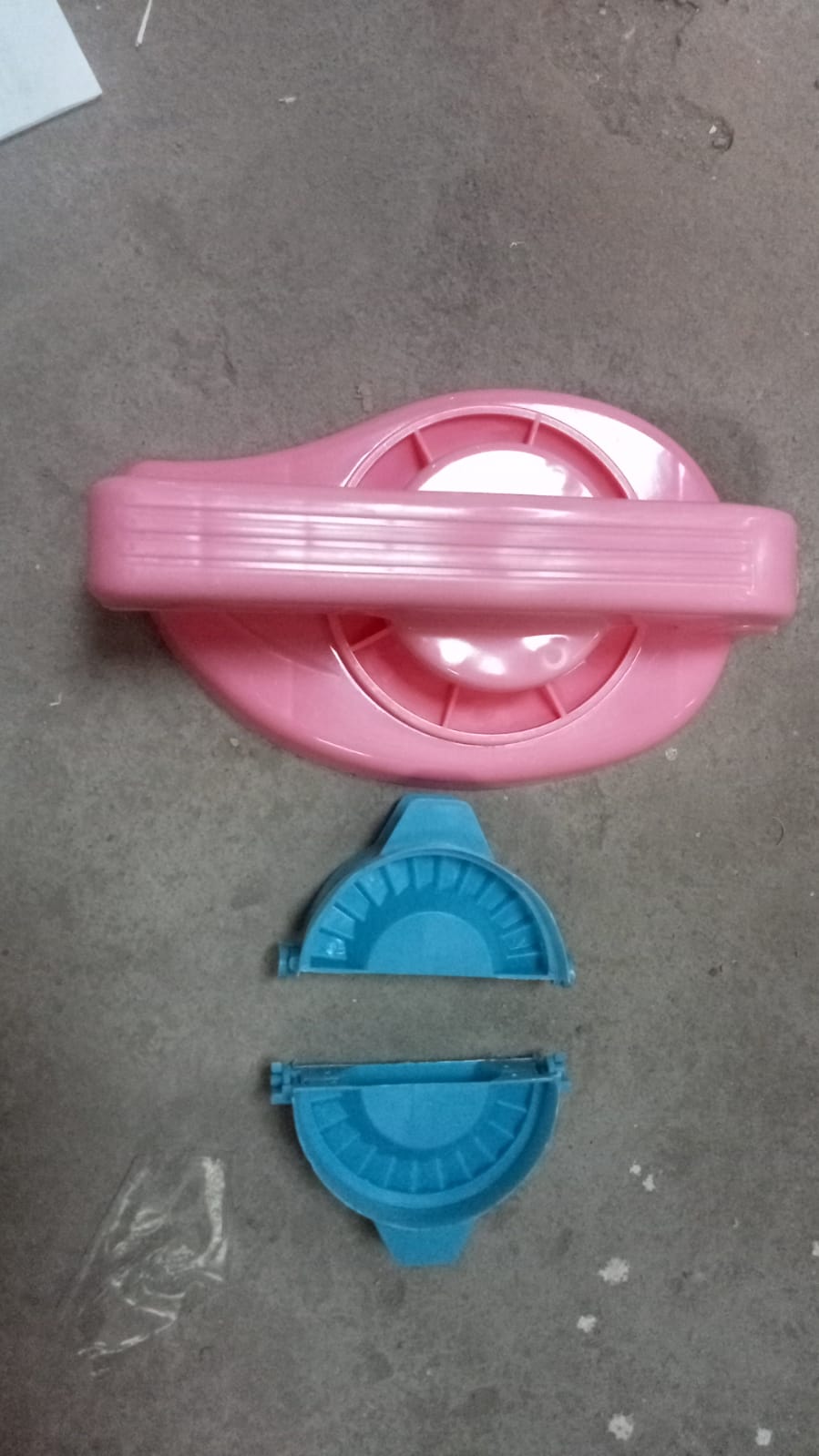 Puri Press & Dough Press Set Dumpling Dough Press Pastry Maker Mould Mold & Puri Press Maker High Quality Kitchen Product Use For Gujiya Making ( 3 Pcs Set ) - infinityexculsivestore.com
