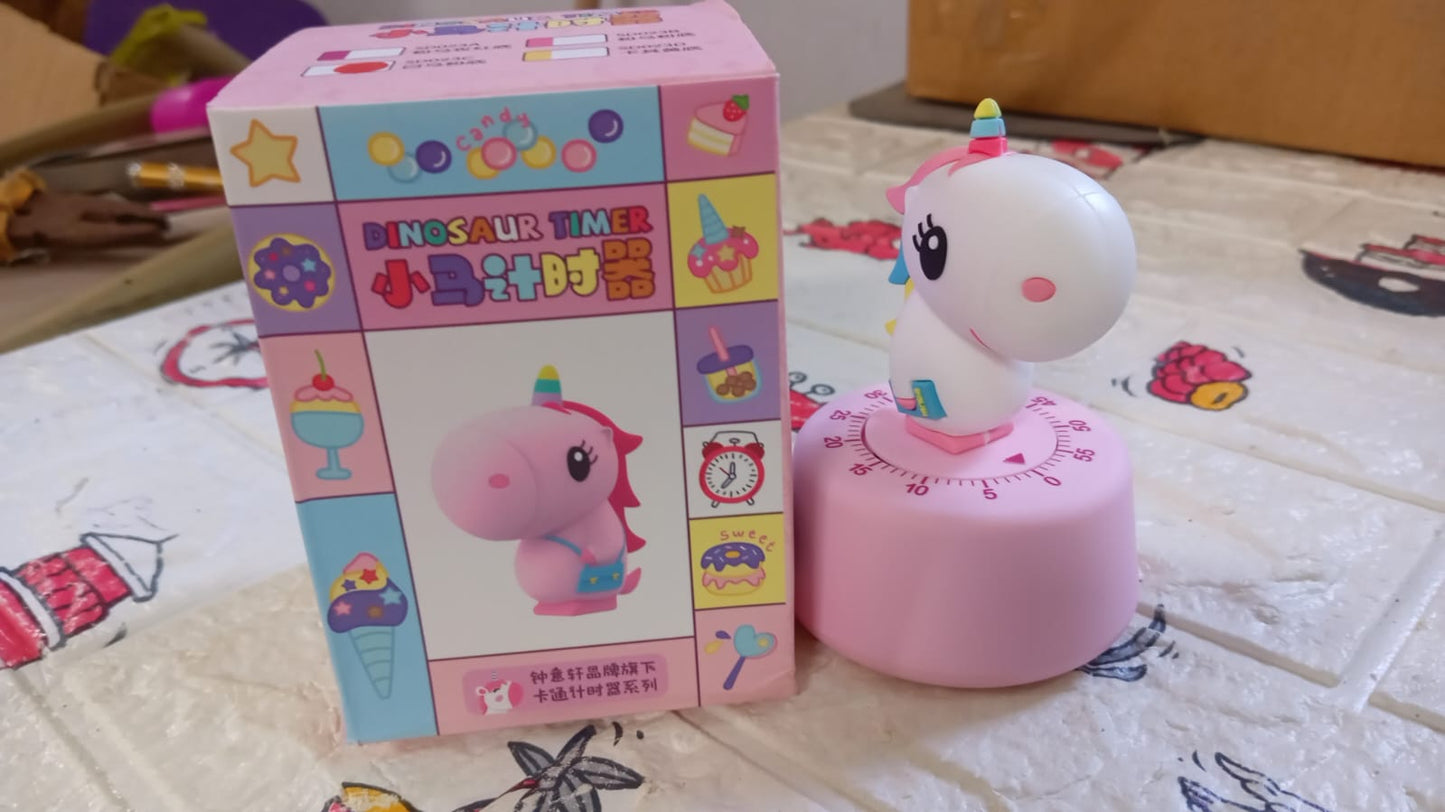 Multi - Purpose Cute Kitchen Timer Cartoon Dinosaur Timer, Dinosaur Alarm clock Mechanical Counters Timer Animal Digital Countdown Timer for Housewife Office Worker Student (1 Pc) - infinityexculsivestore.com
