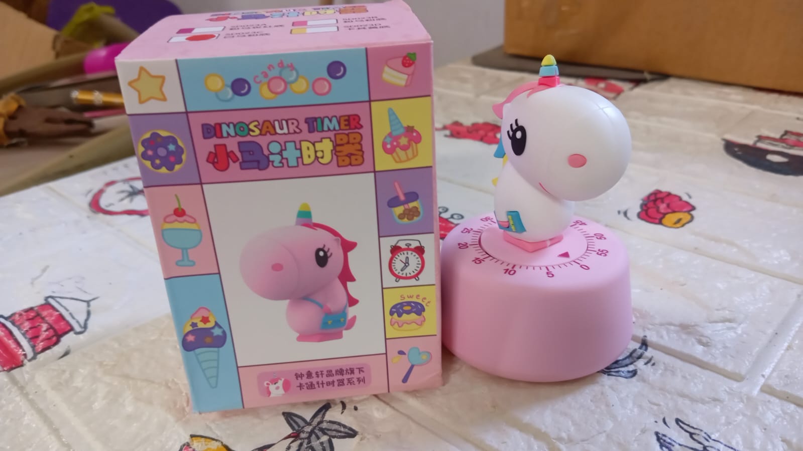 Multi - Purpose Cute Kitchen Timer Cartoon Dinosaur Timer, Dinosaur Alarm clock Mechanical Counters Timer Animal Digital Countdown Timer for Housewife Office Worker Student (1 Pc) - infinityexculsivestore.com