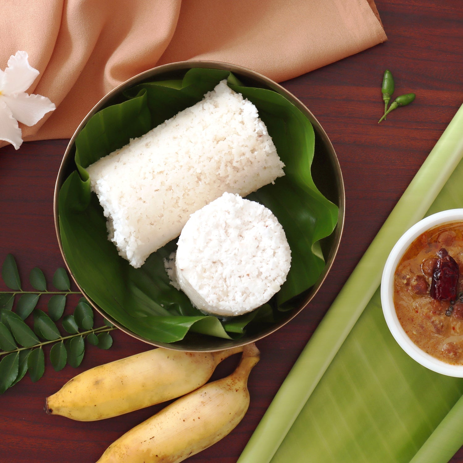 Puttu Maker Set with Steamer Plate & Pressure Cooker Top, Stainless Steel - infinityexculsivestore.com