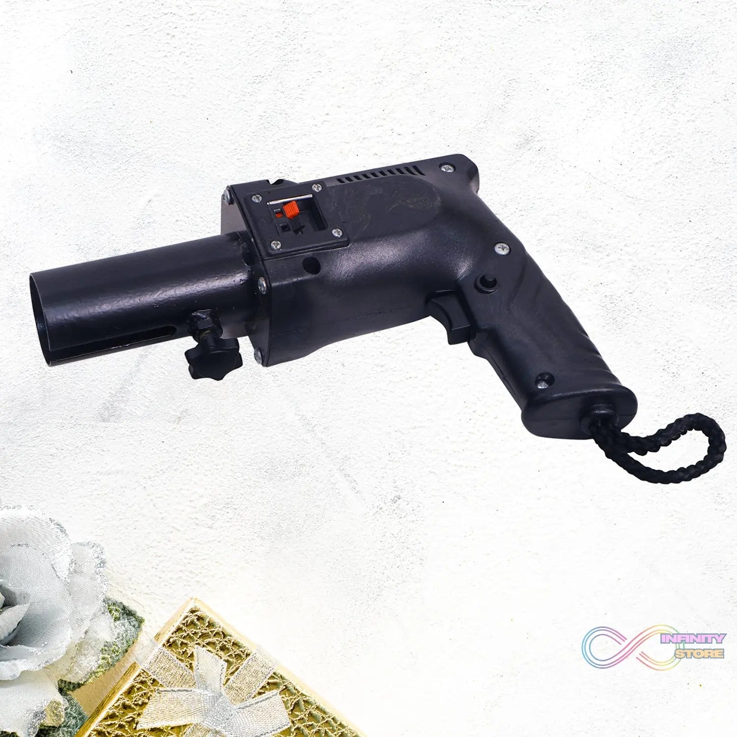 Pyro Party Gun - Handheld Toy Gun for Parties, Events, and Celebrations (Pyros Not Included) - infinityexculsivestore.com