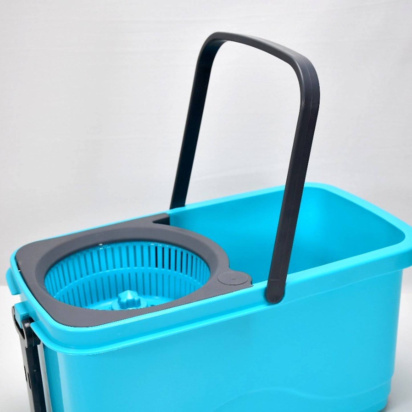 Quick Spin Mop Plastic spin, Bucket Floor Cleaning, Easy Wheels & Big Bucket, Floor Cleaning Mop with Bucket - infinityexculsivestore.com