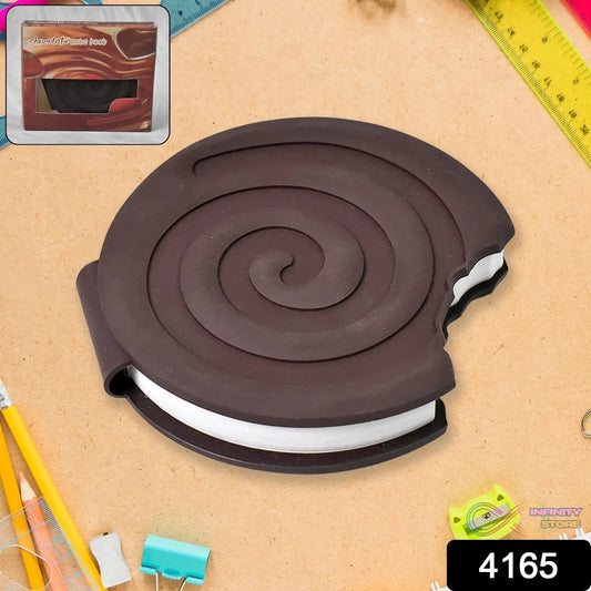 ROUND CHOCOLATE DIARY NOTEBOOKS ORIGINAL SMELL WRITING PRACTICE BOOK ( 1PC / BOOK) - infinityexculsivestore.com