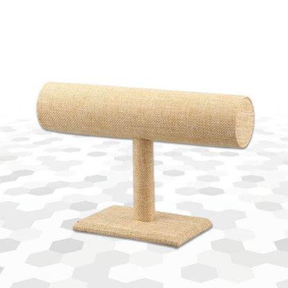 Jewelry Display Rack Bracelet Display Portable Bracelet Stand Jewelry Stand Organizer T Bar Stand Dispaly Rack Jewelry Display Stand Watch T- Flower Display Stand Appendix Necklace (1 pc) - infinityexculsivestore.com