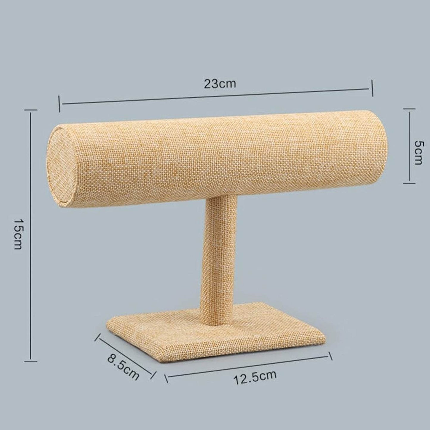 Jewelry Display Rack Bracelet Display Portable Bracelet Stand Jewelry Stand Organizer T Bar Stand Dispaly Rack Jewelry Display Stand Watch T- Flower Display Stand Appendix Necklace (1 pc) - infinityexculsivestore.com