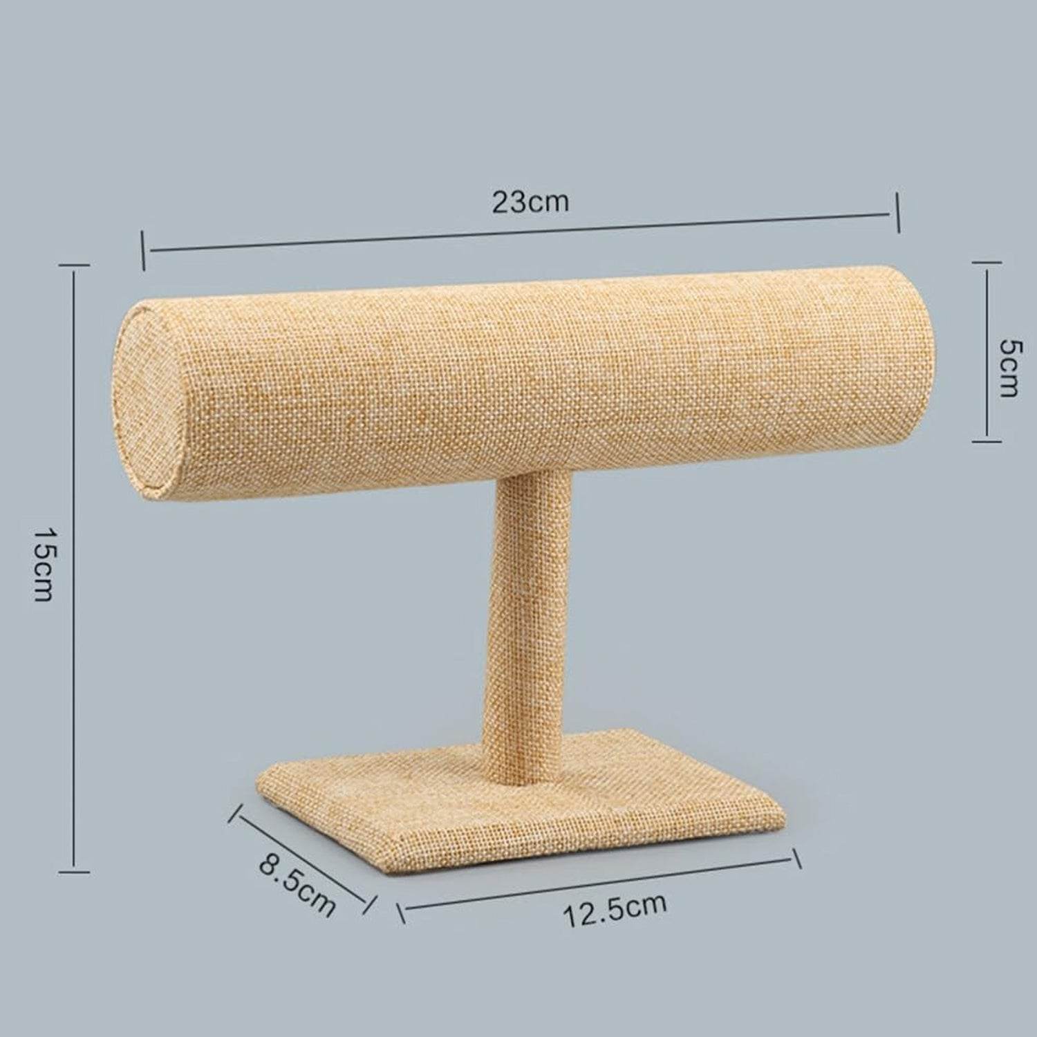 Jewelry Display Rack Bracelet Display Portable Bracelet Stand Jewelry Stand Organizer T Bar Stand Dispaly Rack Jewelry Display Stand Watch T- Flower Display Stand Appendix Necklace (1 pc) - infinityexculsivestore.com