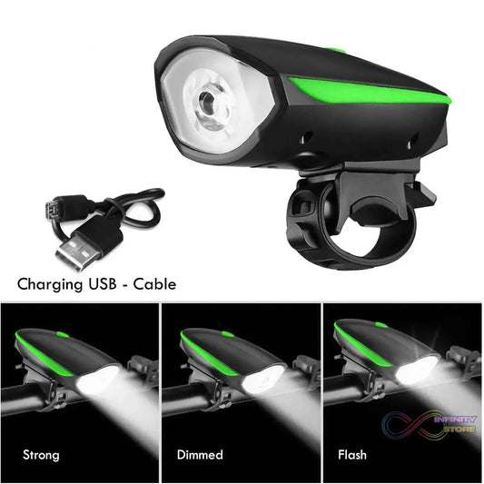 Rechargeable Bicycle LED Bright Light (1 Pc) - infinityexculsivestore.com