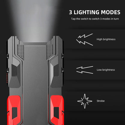 Rechargeable Mini LED Flashlight with Power Bank, 3 Modes (1 Pc) - infinityexculsivestore.com
