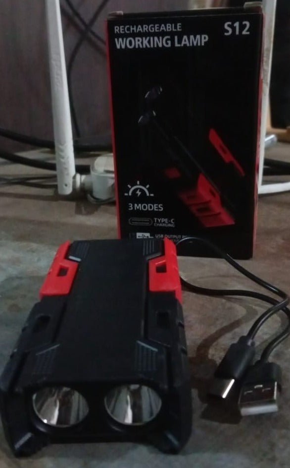 Rechargeable Mini LED Flashlight with Power Bank, 3 Modes (1 Pc) - infinityexculsivestore.com