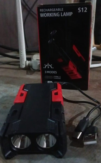 Rechargeable Mini LED Flashlight with Power Bank, 3 Modes (1 Pc) - infinityexculsivestore.com