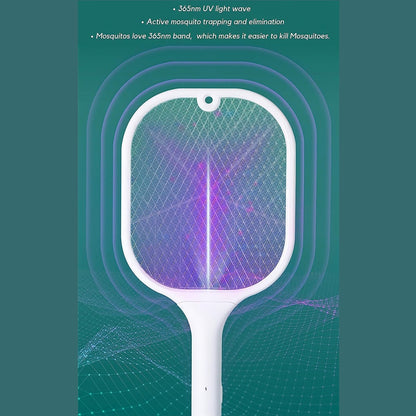 Rechargeable Mosquito Killer Racket with UV Light & USB Charging Base - infinityexculsivestore.com