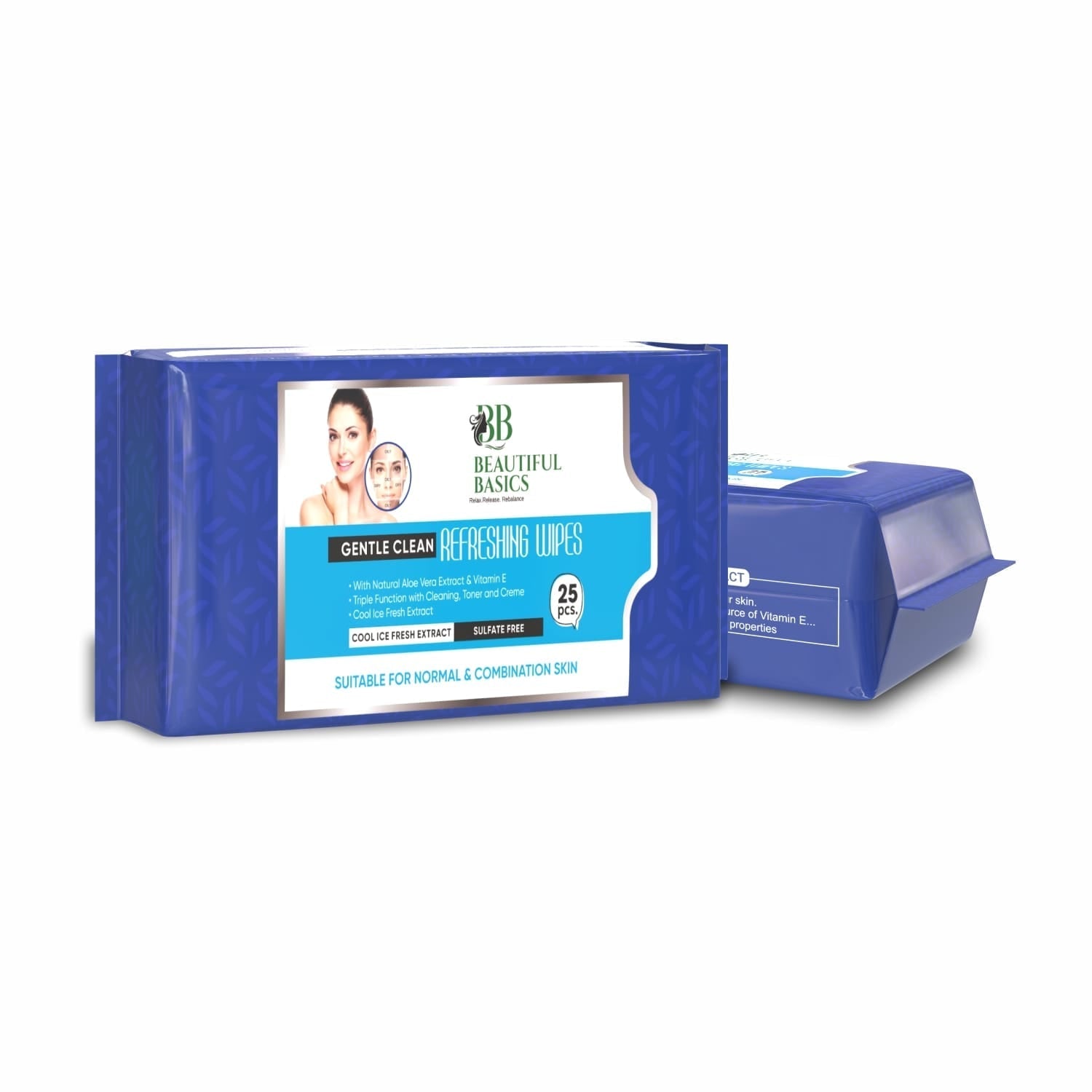 Refreshing Wet Wipes for Face | Facial Cleansing | Refreshing & Skin Hydration| Soothing for skin | pH Balance & Alcohol Free | Nourishing with Fruit extract | 25 Wipes - infinityexculsivestore.com