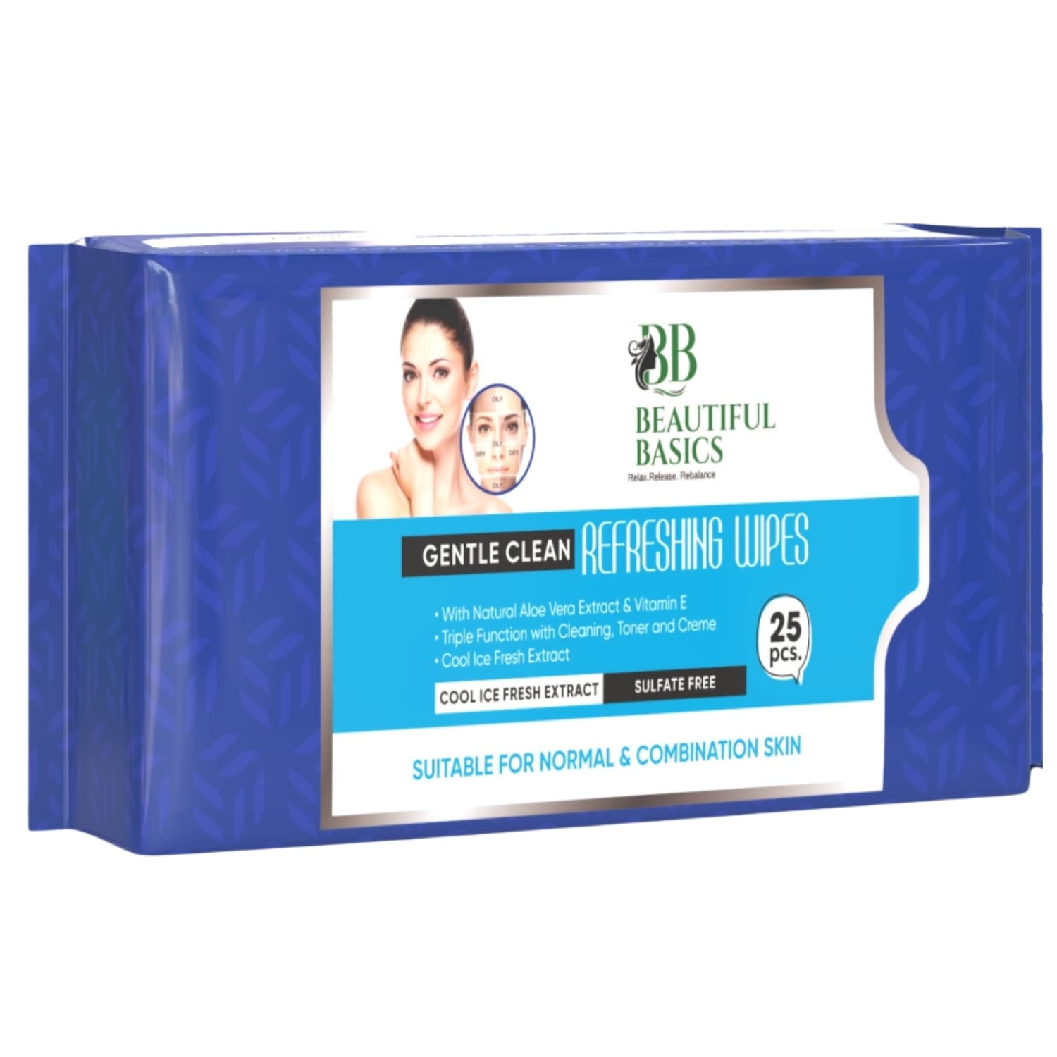 Refreshing Wet Wipes for Face | Facial Cleansing | Refreshing & Skin Hydration| Soothing for skin | pH Balance & Alcohol Free | Nourishing with Fruit extract | 25 Wipes - infinityexculsivestore.com