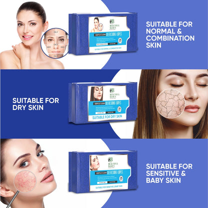 Refreshing Wet Wipes for Face | Facial Cleansing | Refreshing & Skin Hydration| Soothing for skin | pH Balance & Alcohol Free | Nourishing with Fruit extract | 25 Wipes - infinityexculsivestore.com