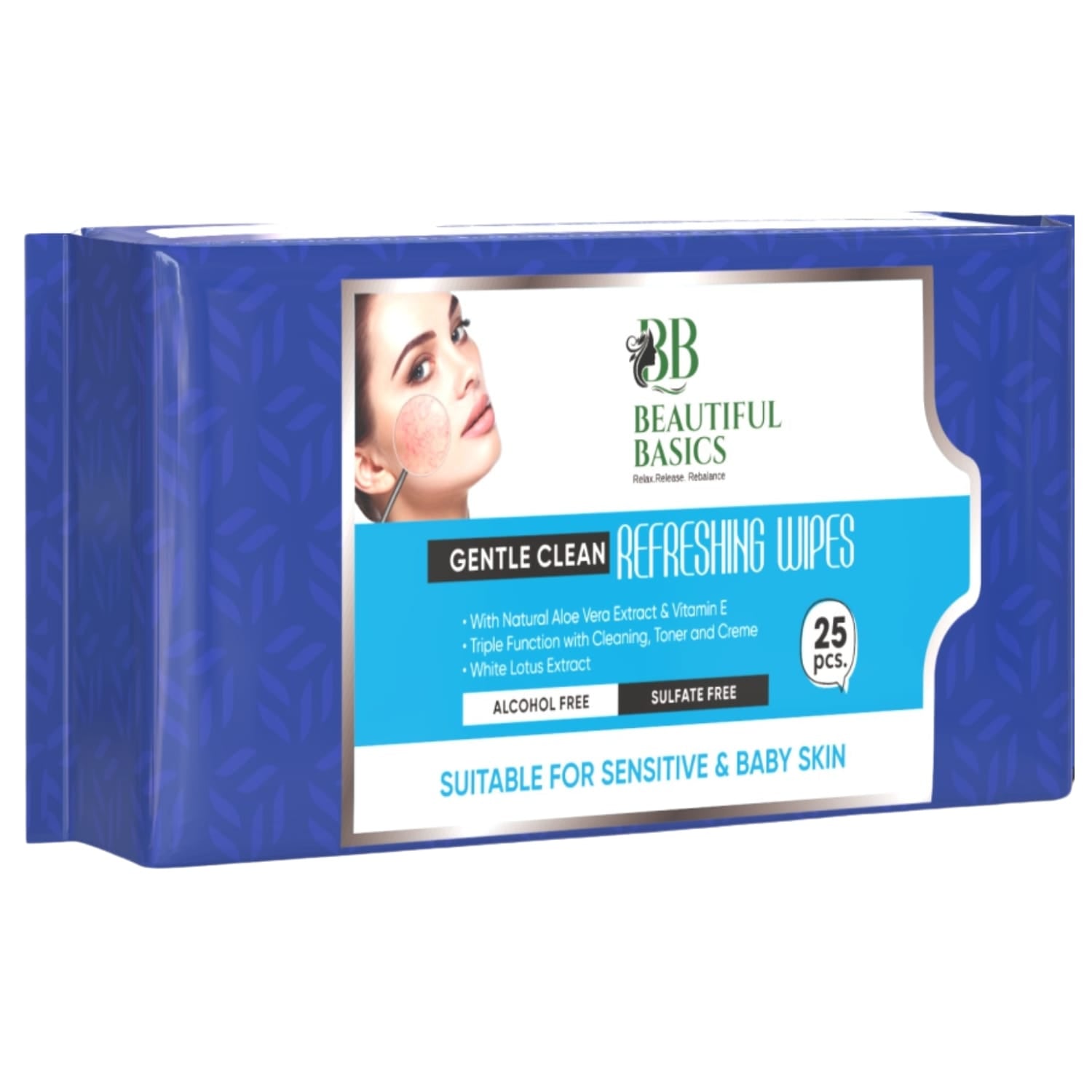 Refreshing Wet Wipes for Face | Facial Cleansing | Refreshing & Skin Hydration| Soothing for skin | pH Balance & Alcohol Free | Nourishing with Fruit extract | 25 Wipes - infinityexculsivestore.com