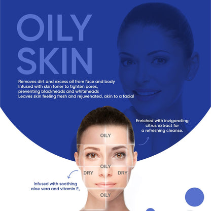 Refreshing Wet Wipes for Face | Facial Cleansing | Refreshing & Skin Hydration| Soothing for skin | pH Balance & Alcohol Free | Nourishing with Fruit extract | 25 Wipes - infinityexculsivestore.com
