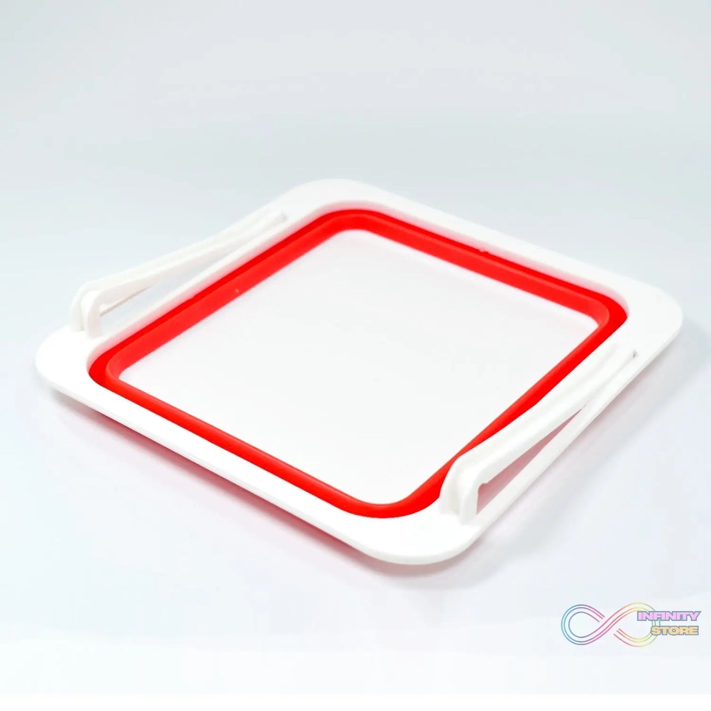 Refrigerator storage box with sliding racks