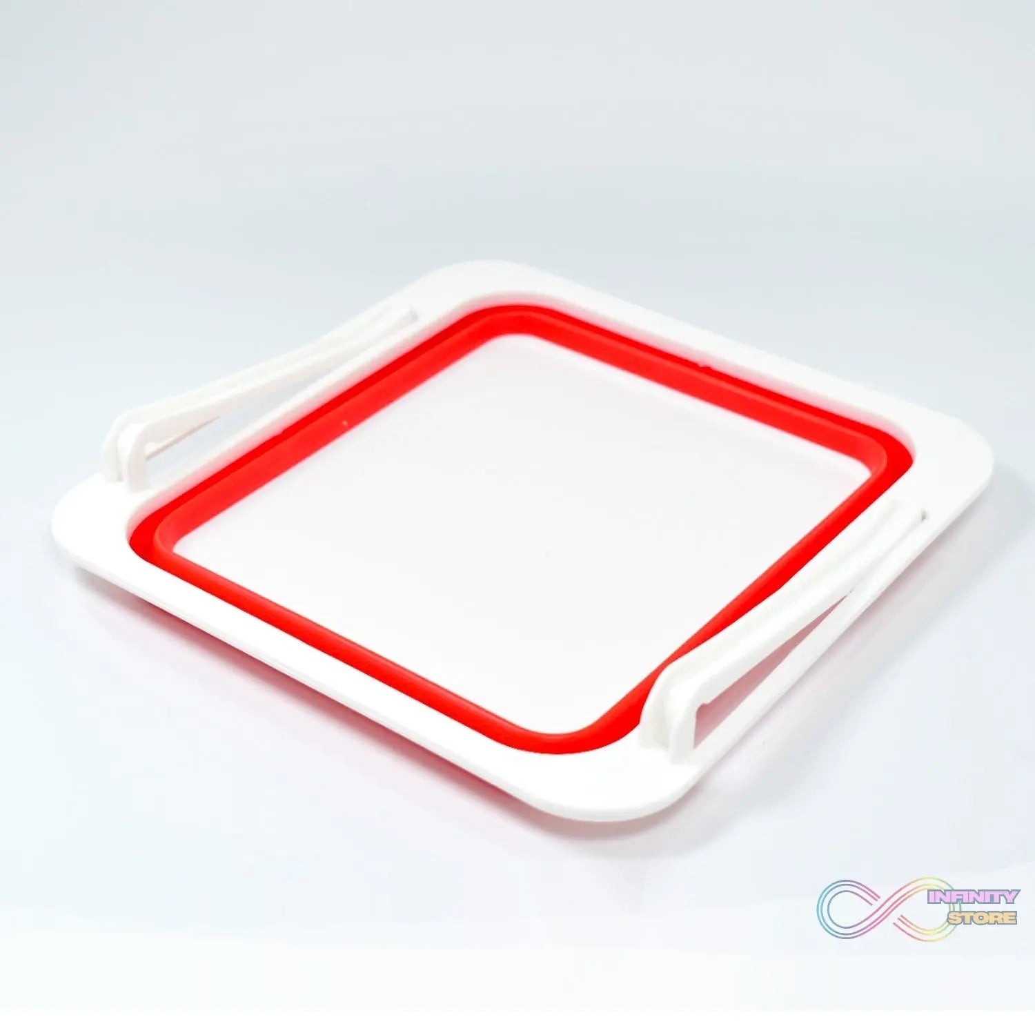 Refrigerator storage box with sliding racks