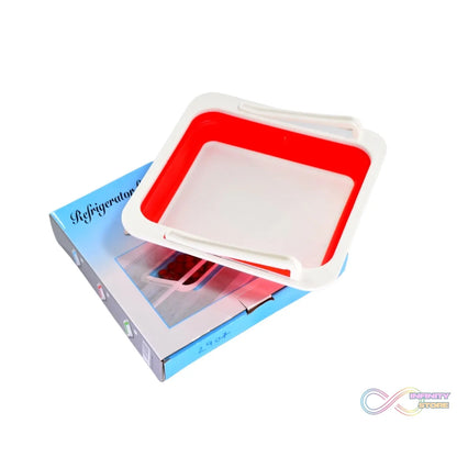 Folding fridge storage box