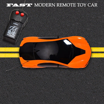 Remote Control Fast Modern Racing Car 3D Light with Go Forward And Backward - infinityexculsivestore.com