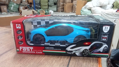 Remote Control Fast Modern Racing Car 3D Light with Go Forward And Backward - infinityexculsivestore.com