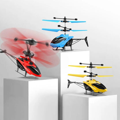 Remote Control Helicopter with USB Chargeable Cable for Boy and Girl Children (Pack of 1) - infinityexculsivestore.com