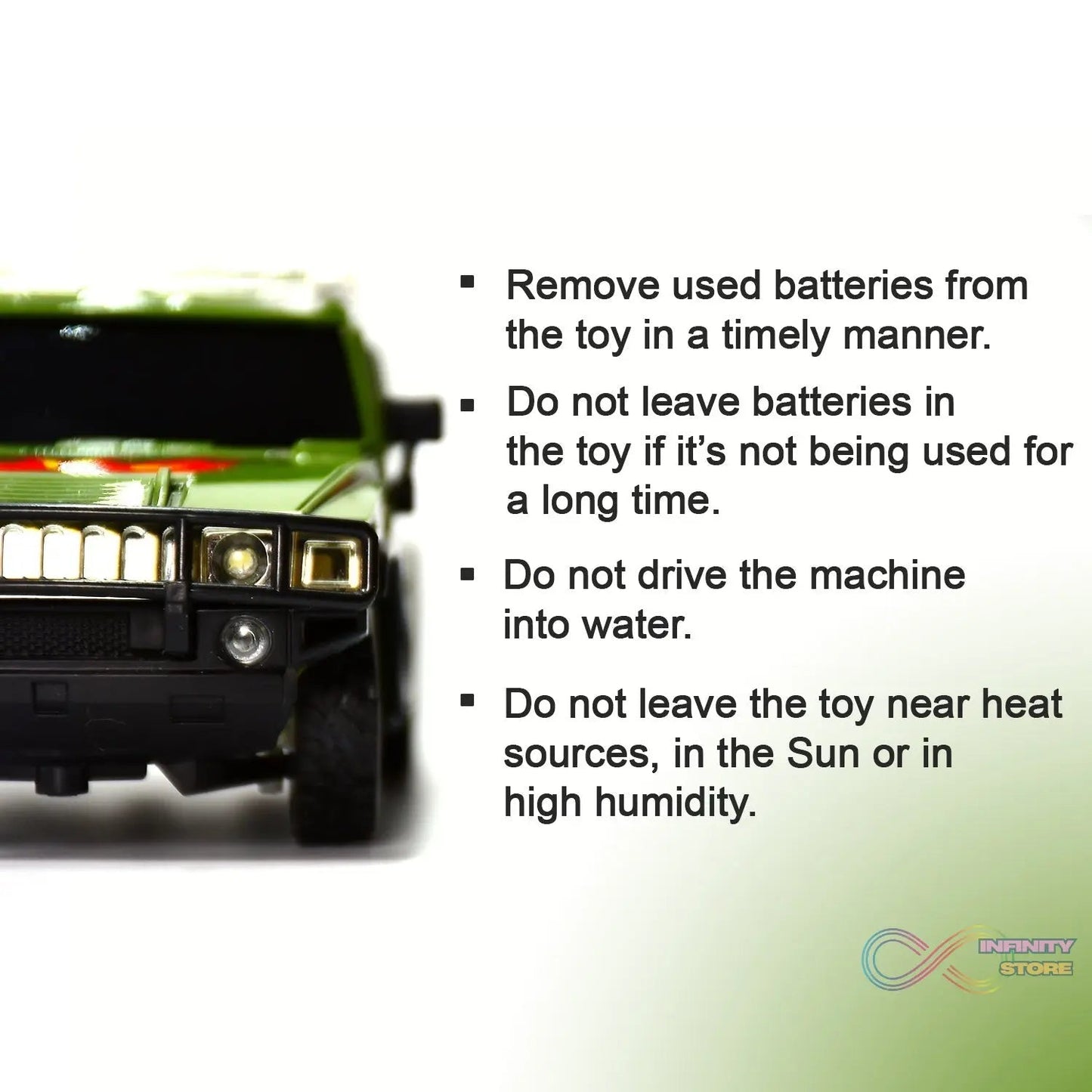 Remote Control Jeep Toy Car for Kids. - infinityexculsivestore.com