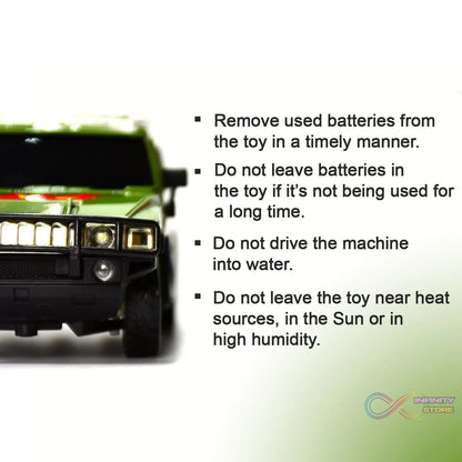 Remote Control Jeep Toy Car for Kids. - infinityexculsivestore.com