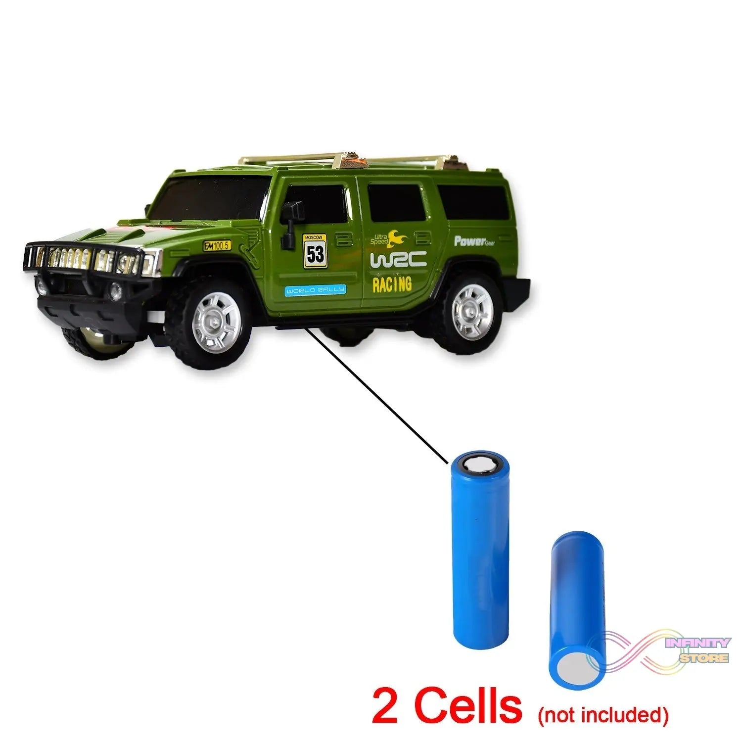 Remote Control Jeep Toy Car for Kids. - infinityexculsivestore.com