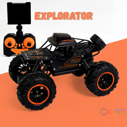Remote Control Off - Road Truck with HD Camera - infinityexculsivestore.com