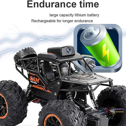 Remote Control Off - Road Truck with HD Camera - infinityexculsivestore.com